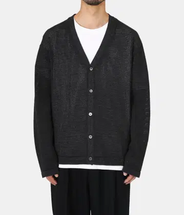 바토너 men SUMMER KNIT V NECK CARDIGAN