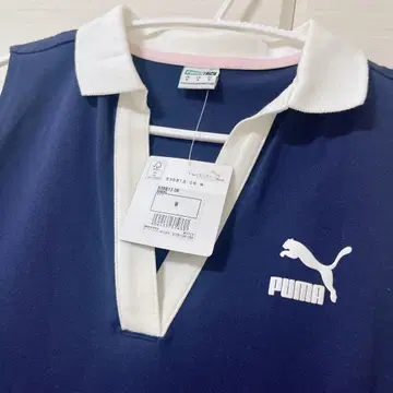 미사용 새상품 PUMA 슬리브리스 M 네이비