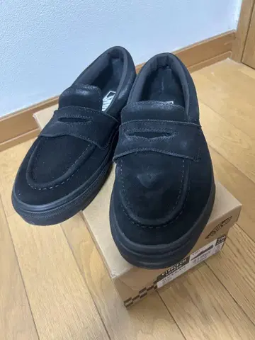 VANS LOAFER 반스 로퍼 스웨이드 브라운 25.5cm