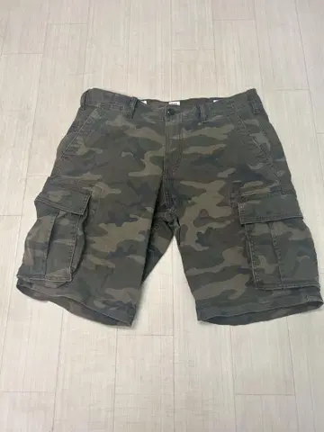 y2k 카모플라주 하프 팬츠