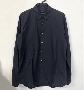 JIL SANDER 질 샌더 코튼 블랙 셔츠 41