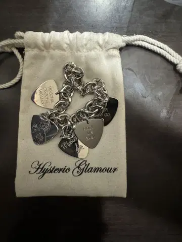 Hysteric Glamour 기타 피크 팔찌