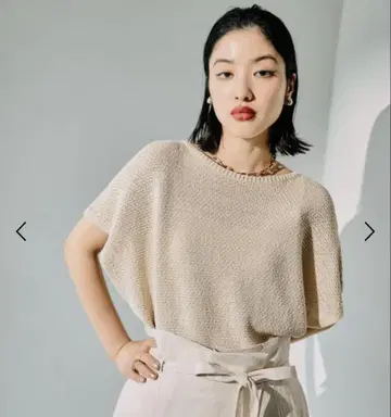 렙심 5 게이지 카노코 라이크 풀오버 아이보리 프리 사이즈