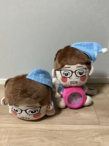HIKAKIN 봉제 인형 2개 세트 택 포함