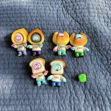 빵 데드 피규어 컬렉션 캡슐 버전 전 6종 + 럭키 아이템 1종