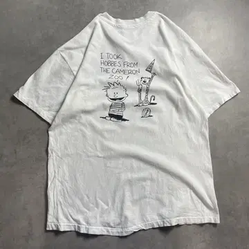 90년대 USA제 캘빈 홉스 코믹 빈티지 T-셔츠