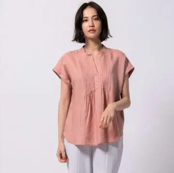 린넨 핀턱 블라우스 로트레아몽 LAUTREAMONT