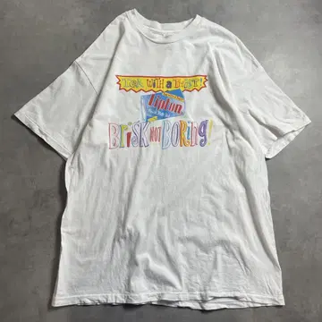 90s USA제 Lipton 립톤 광고 빈티지 T-셔츠