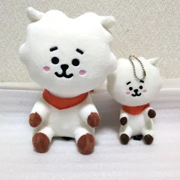 BTS BTS21 RJ 봉제 인형 키체인 세트 진