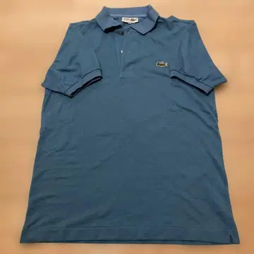 Lacoste 파랑 피케 셔츠 사이즈 3