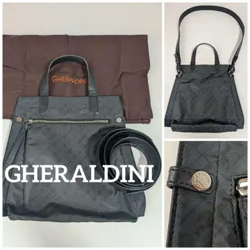 GHERARDINI 게라르디니 블랙 토트백 숄더백