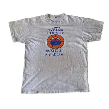 90s USA제 RUSSELL ATHLETIC 티셔츠 XL 그레이 농구