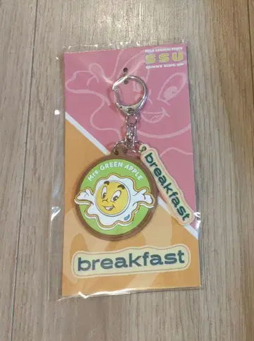 Mrs. GREEN APPLE breakfast 러버 키링