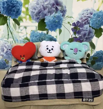 BTS 티슈 케이스