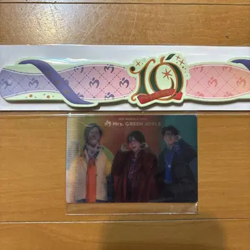 미개봉 새상품 슬랩식 러버 밴드 Mrs. GREEN APPLE 10