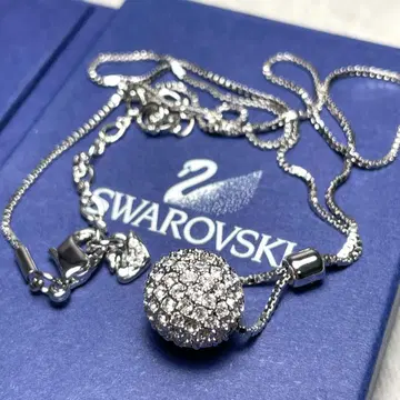 스와로브스키 스와로브스키 목걸이 스톤 미러볼 모티브