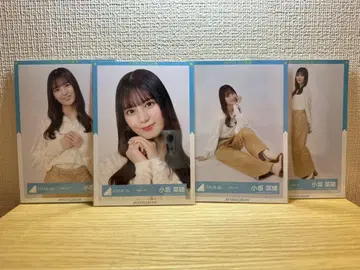 히나타자카46 코사카 나오 꽃무늬 브로마이드 컴프