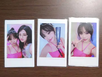 LE SSERAFIM 인스턴트 포토 카드 체원 유진 3장