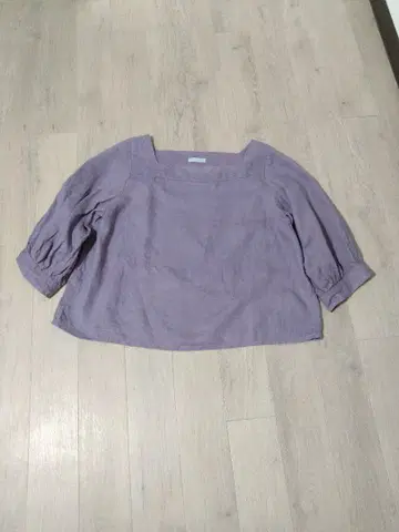 fog linen work 리투아니아 린넨 블라우스