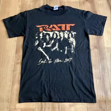 빈티지 RATT 쥐 2007 투어 티셔츠 메탈 락 밴드