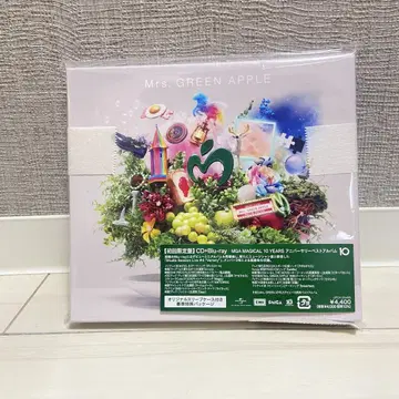 Mrs. GREEN APPLE 앨범 10 초회 한정판 새상품