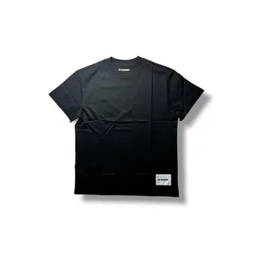 질샌더 팩 티셔츠 블랙 XS