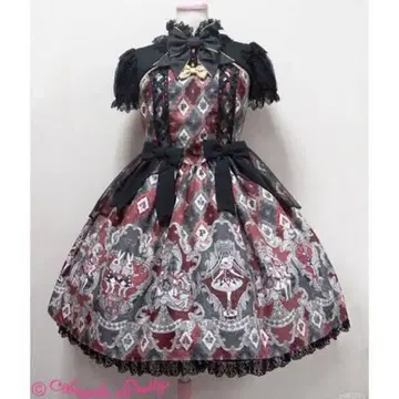 Angelic pretty 아렐키나다 OP&보닛 세트