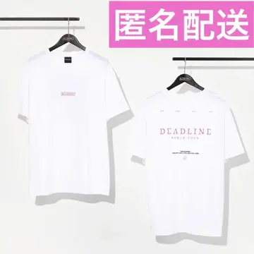 BLACKPINK DEADLINE 티셔츠 하트 티셔츠 화이트