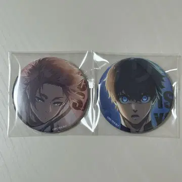 블루 록 시부야 TSUTAYA 캔뱃지 2개