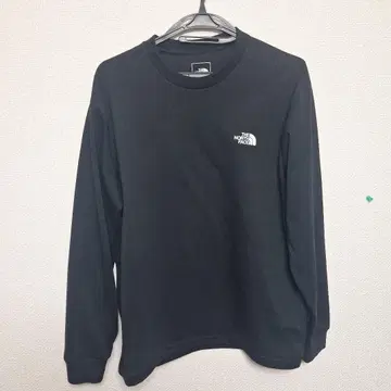 THE NORTH FACE 블랙 긴팔 티셔츠 롱 T