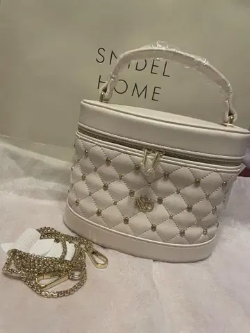 snidel home 비쥬 베니티 백 pink 스나이델