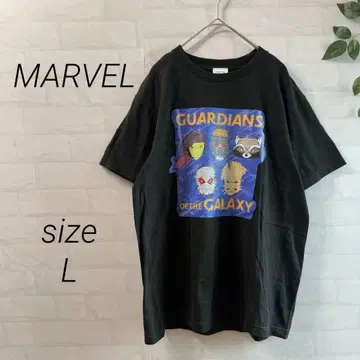 MARVEL 가디언즈 오브 갤럭시 그래픽 티셔츠 (L)