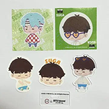SUGA BTS Island 인더솜 스시로 피크 아크릴 스탠드