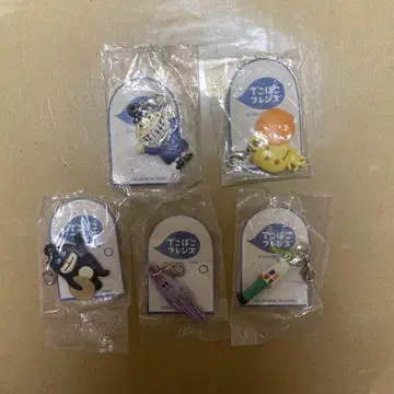 데코보코 프렌즈 액세서리 전 5종 컴플리트 가챠