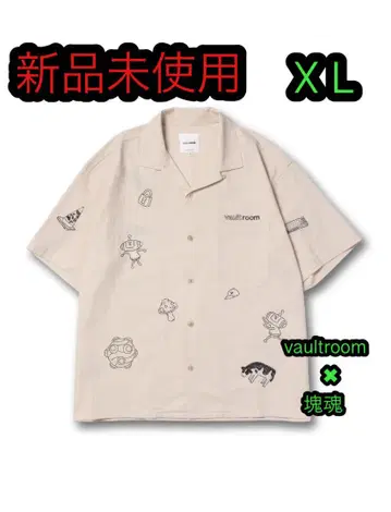 KATAMARI DAMACY S/S SHIRT / NATURAL XL