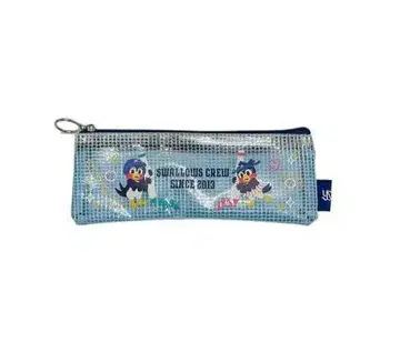 도쿄 야쿠르트 스와로즈 츄바쿠로 & 츄바미 PVC 타포린 펜 케이스