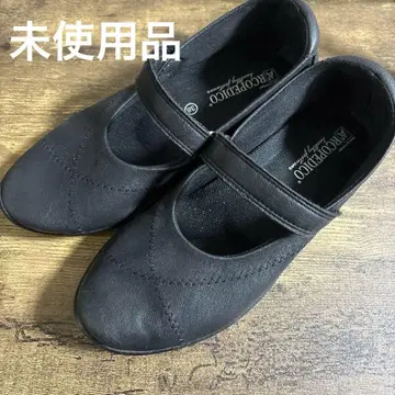 아르코페디코 스트랩 슈즈 38/24.5cm 블랙 드레스 에스