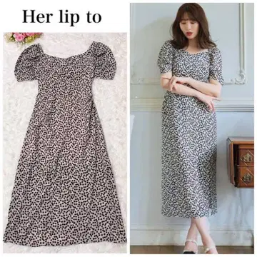 Herlipto 체리 원피스 체리 원피스