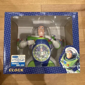데드스탁] TOY STORY 버즈 라이트이어 저금통 포함 시계