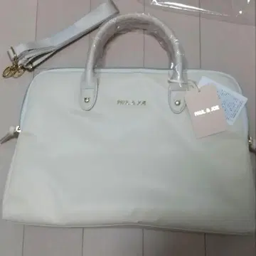 Paul & Joe A4 사이즈 PC 케이스 PC 백 아이보리
