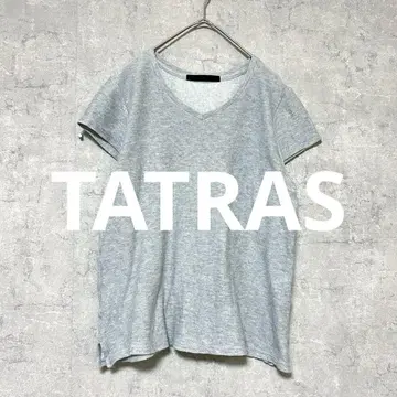 TATRAS 티셔츠 사이즈 2 그레이 맨투맨 코튼