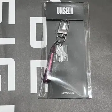 UNSEEN ENHYPEN 마이크 키링 히스