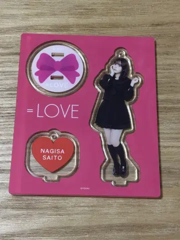 =LOVE 사이토 나기사 아크릴 스탠드