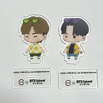 BTS Island 인더솜 스시로 JUNGKOOK V 아크릴 스탠드