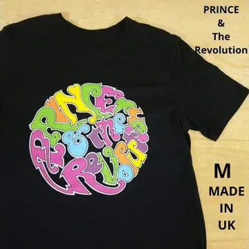 PRINCE & The Revolution 프린스 양면 로고 공식 티셔츠
