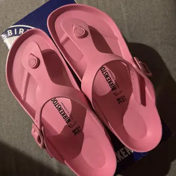 BIRKENSTOCK EVA 비치 샌들 핑크 38