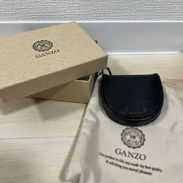 GANZO 가죽 코인 케이스/동전 지갑