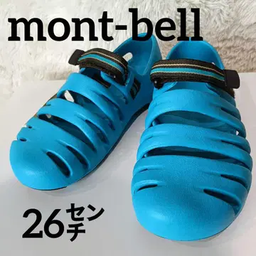 미사용 몽벨 캐니언 샌들 스카이블루 스트랩 포함 샌들 26cm