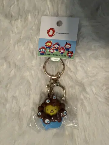 미야쿠미야쿠 입체 마스코트 키링 폼폼푸딩