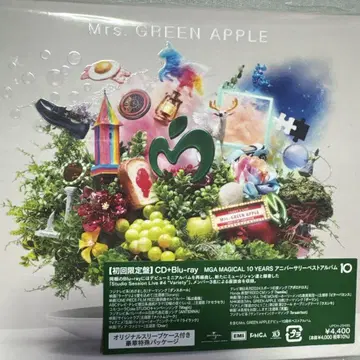 Mrs. GREEN APPLE 앨범 10 최초 한정판 CD+Blu-ray